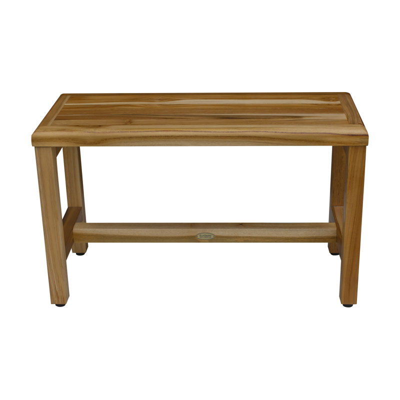 EarthyTeak™ 30'' W Teak Shower Bench