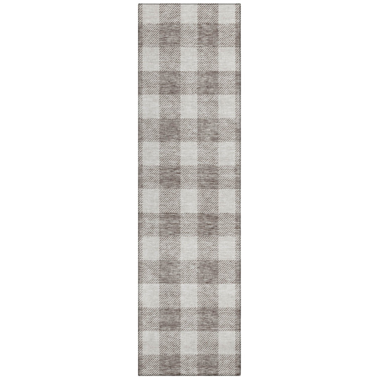 Colzie Gingham Indoor / Outdoor Rug