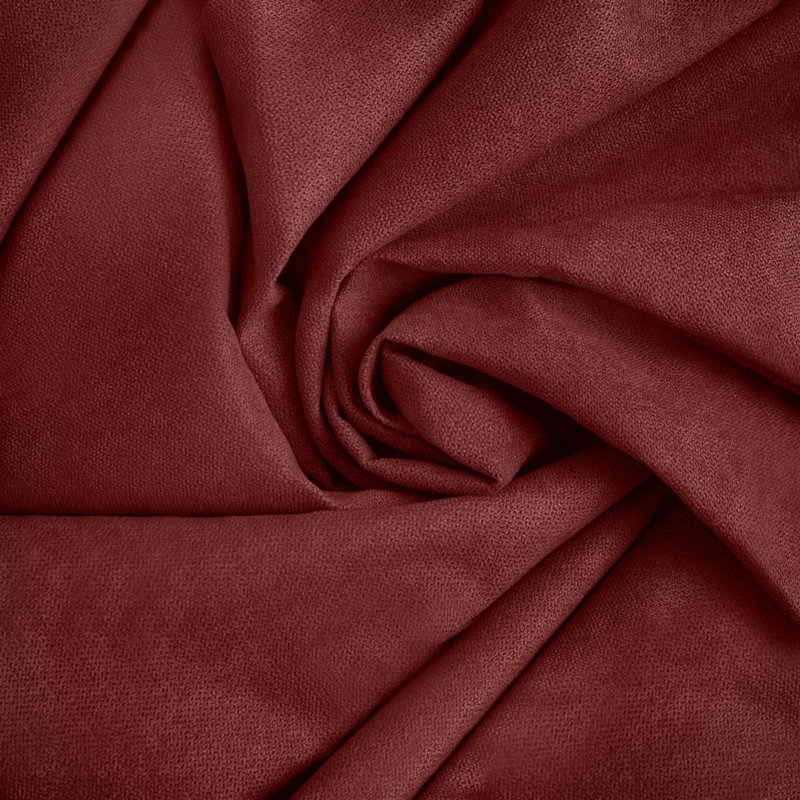 Velvet Feel Chenille Scatter Cushion Cover, Red, 55 cm x 55 cm