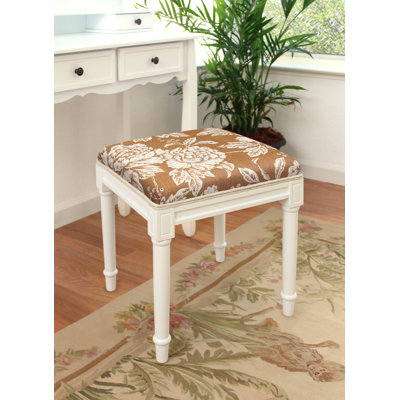 Joann Solid Wood Accent Stool