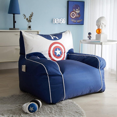 Fauteuil à billes Marvel Avengers Captain America