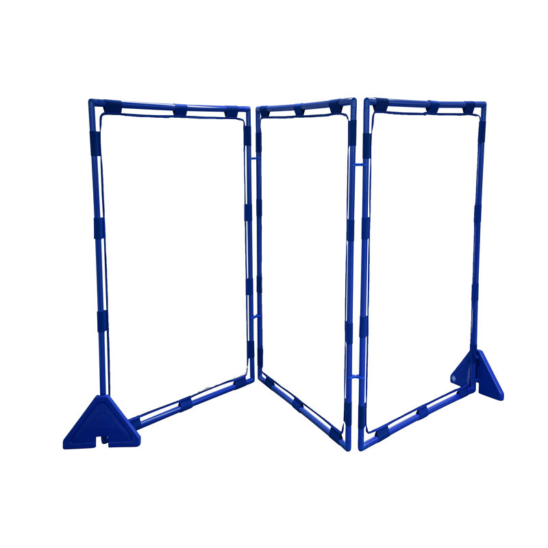 Panneaux de jeu rectangulaires - 3 - transparents, H 47,5 po x l 90,75 po x P 1,25 po, Clair