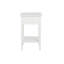 48cm W Manufactured Wood Bedside Table