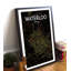Waterloo City Map - No Frame Print-1269134046