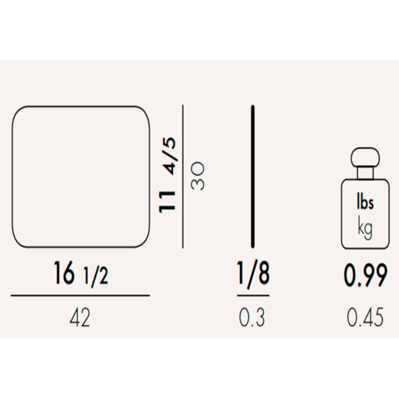 L'Americana Rectangle Placemats, Galletti
