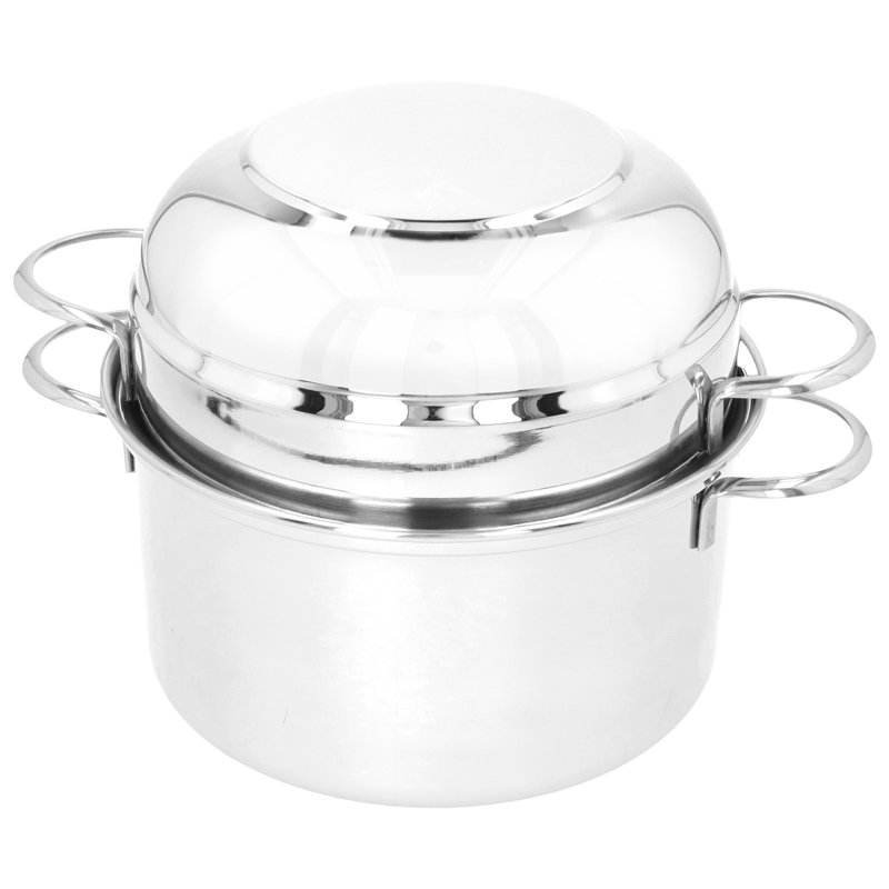 Demeyere Resto 3.17-qt Stainless Steel Mussel Stock Pot