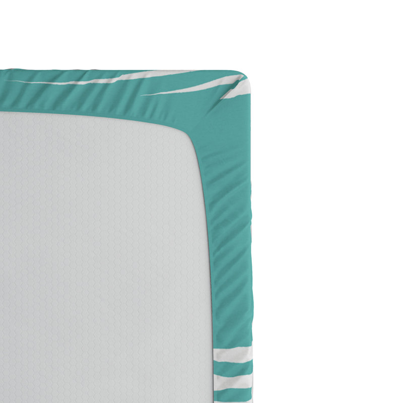 Microfiber Animal Print Fitted Sheet, Full Fitted Sheet