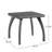 HONOLULU BROWN SIDE TABLE-577455717