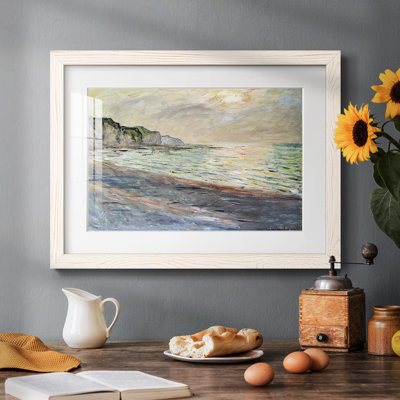 Pourville, Sunset, 1882, reproduction d'art encadrée