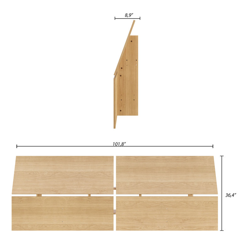Landaverde Headboard, Queen, Walnut