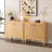 Solid Wood 2-Door Cabinet