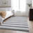 Premium Machine Washable Cerrito AMF528 Gray Rug-103947074