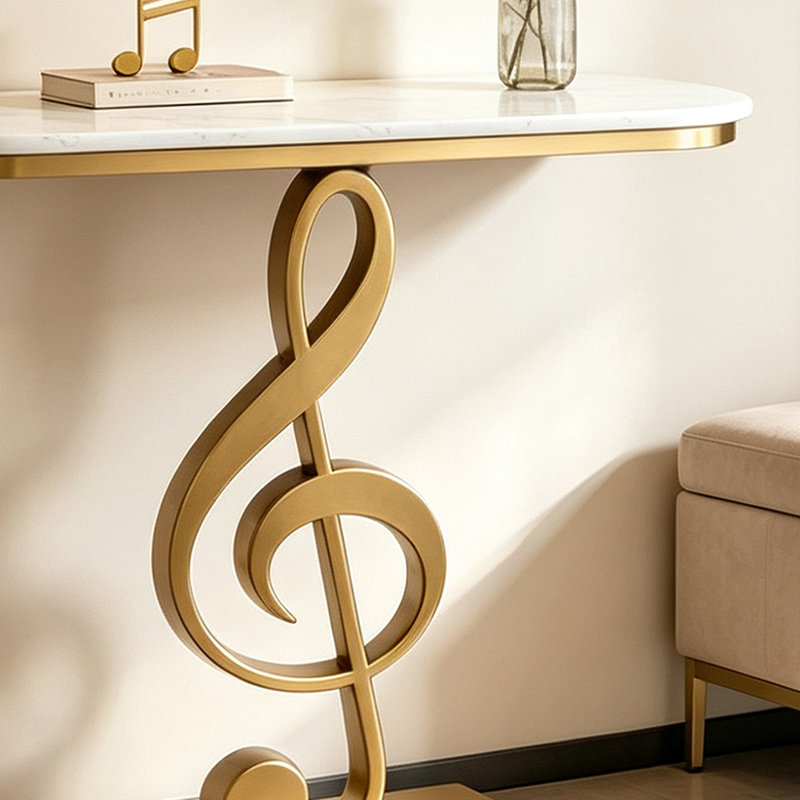 Console Treble Clef, Gold
