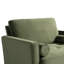 Fauteuil club capitonné à accoudoirs carrés de 39,8 po Garren-95356717