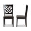 Chaise d'appoint en bois massif Annorah-749472364
