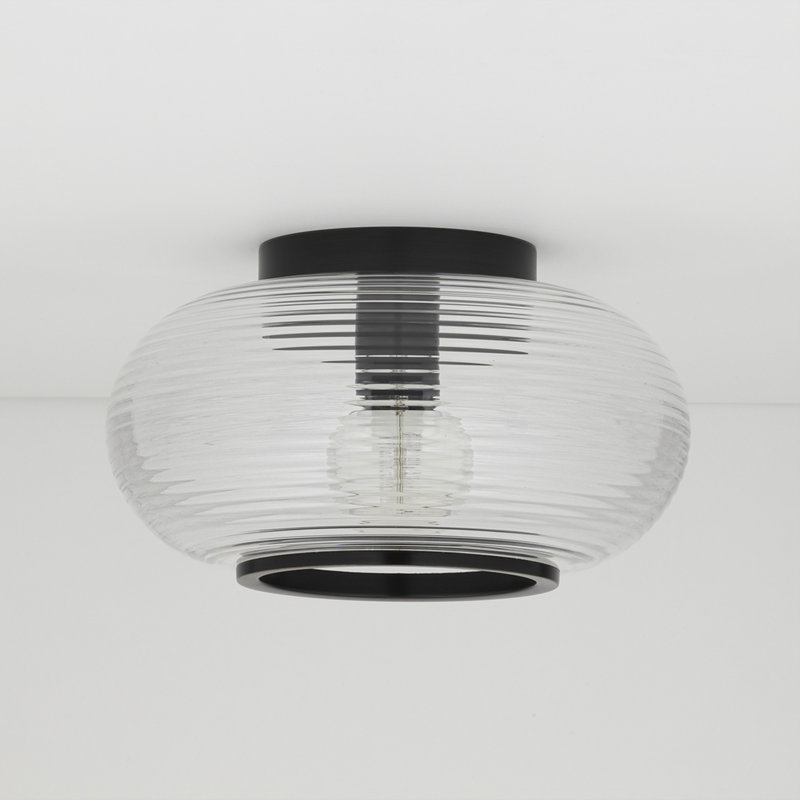 Maggie 1 Light Flush Mount, Old Bronze