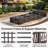 Clybourn Outdoor Poolside Adjustable Wicker Chaise Lounge Chair With Cushion (Set Of 1)-267828059