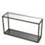 Bethesda 55.12'' W Glass Console Table