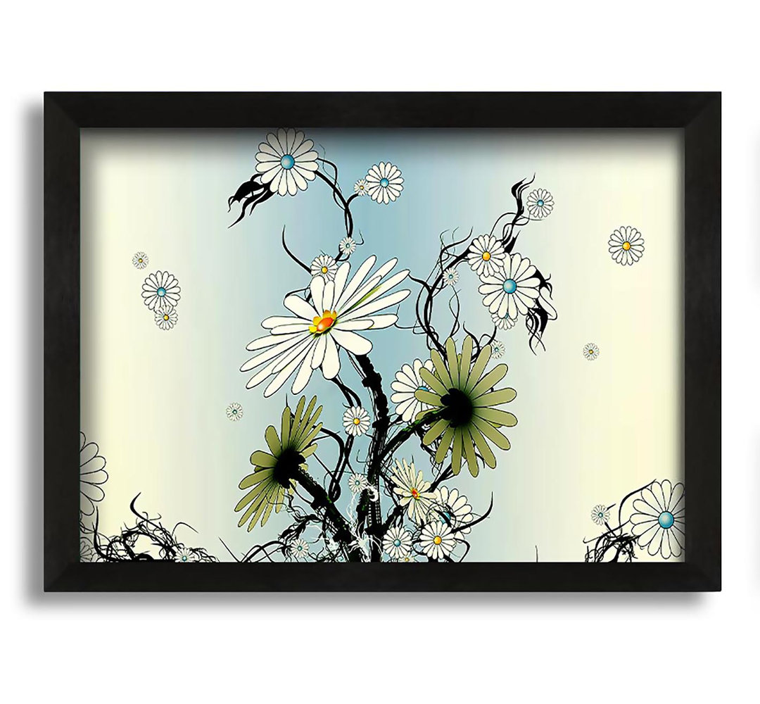 Gerahmtes Leinwandbild Daisy Chain Skies