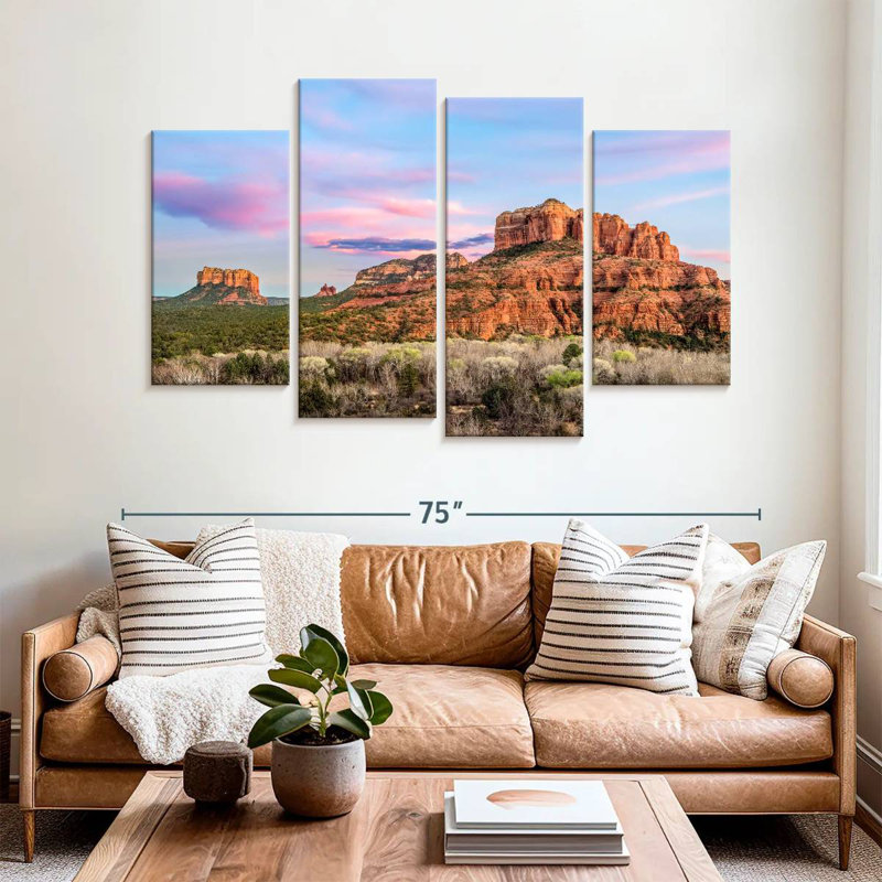 Sedona Rock Formations, H 42 po x l 68 po