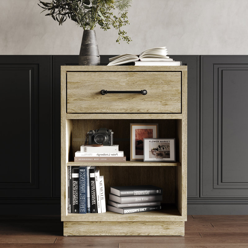 Armoire avec un tiroir en chêne clair, Light Oak