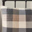 Couette imprimée à chevrons 6 pièces, neutre, grand lit/queen, style chalet, coussins décoratifs, tissu froissé, motif grand lit/queen