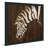 " White Zebra On Dark Wood "-714911558-714911679