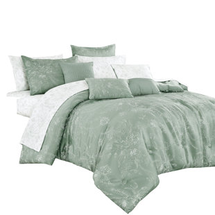 Nida Luxury 10 Pieces Complete Bed-in-a-bag Set