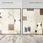 Boho Tiles Set Abstract Canvas Print by Oliver Gal, Black Frame, 12 x 12-1650679824-1650679819