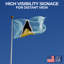 Drapeau extérieur de Saint-Kitts-et-Nevis (1,5 x 2,4 m) - Polyester durable et résistant à la décoloration, double couture, œillets en laiton - Drapeau des Caraïbes imprimé en haute définition-826794487-826794493