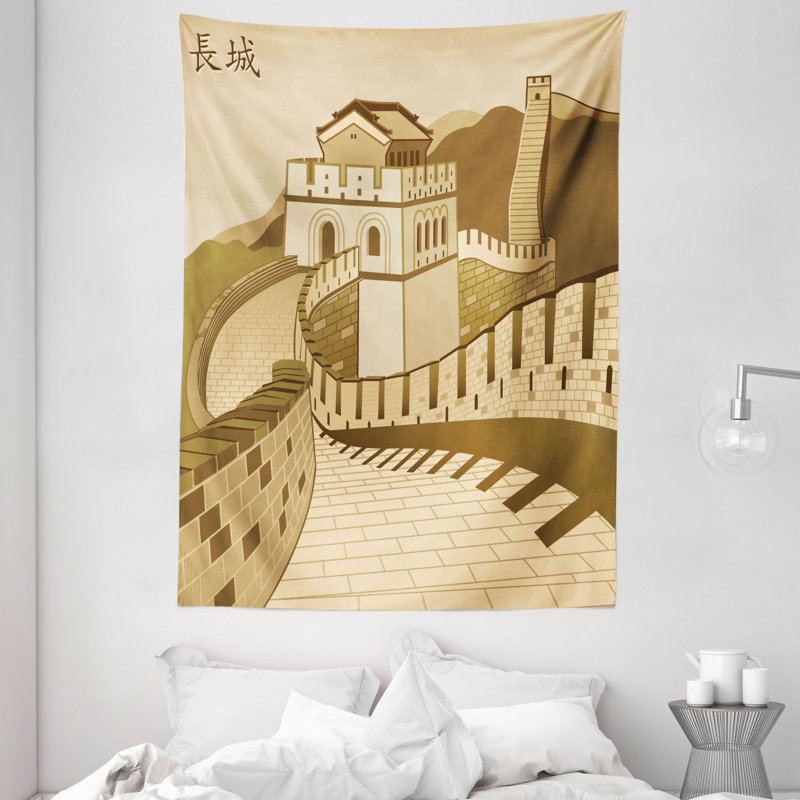 Tapisserie européenne en polyester, H 80 po x l 60 po