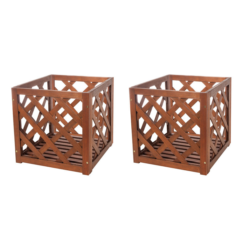 Wood Pot Planter