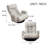 Upholstered Swivel Recliner