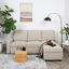 Razzak 3 Seater Linen Sofa Bed-180109882