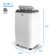 BLACK+DECKER 10,000 BTU Portable Air Conditioner with Remote Control, White