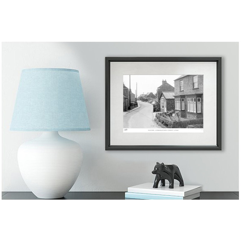 Ulceby, Coronation Street C1960 by Francis Frith - Single Picture Frame Print, 40cm H x 50cm W x 2.3cm D
