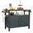 Metal Grill Carts Outdoor with Storage and Wheels-88558130