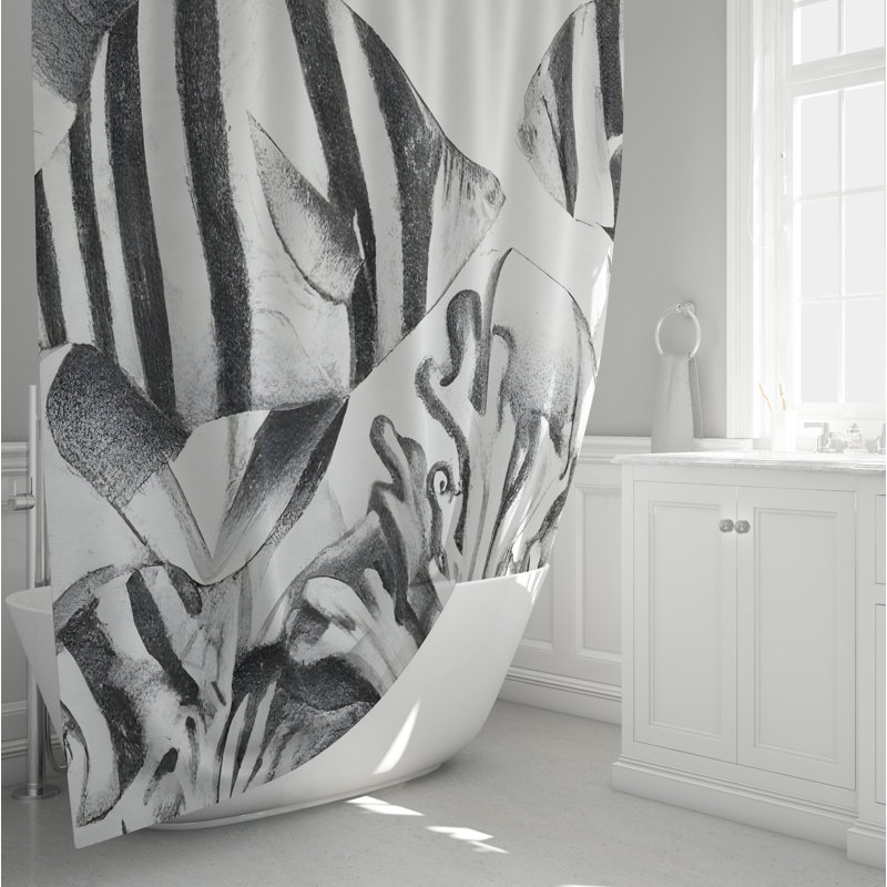 Rideau de douche Frankee, H 72 po x l 70 po