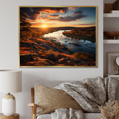 Paysage côtier du Delaware I sur toile