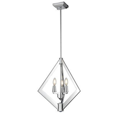 Corvena 3 - Light Dimmable Geometric Chandelier