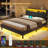 Dontrail Upholstered Sleigh Bed-396156593-396156590