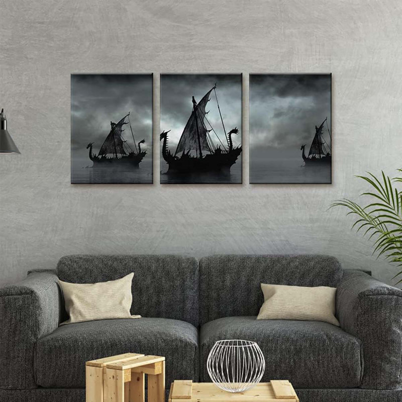 3 Piece Wrapped Canvas Print