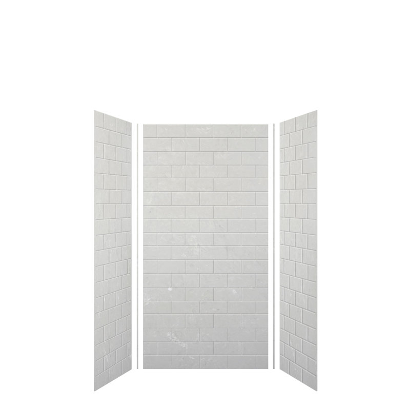 Ensemble de mur de douche résistant aux taches