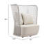 Chaise d'appoint beige