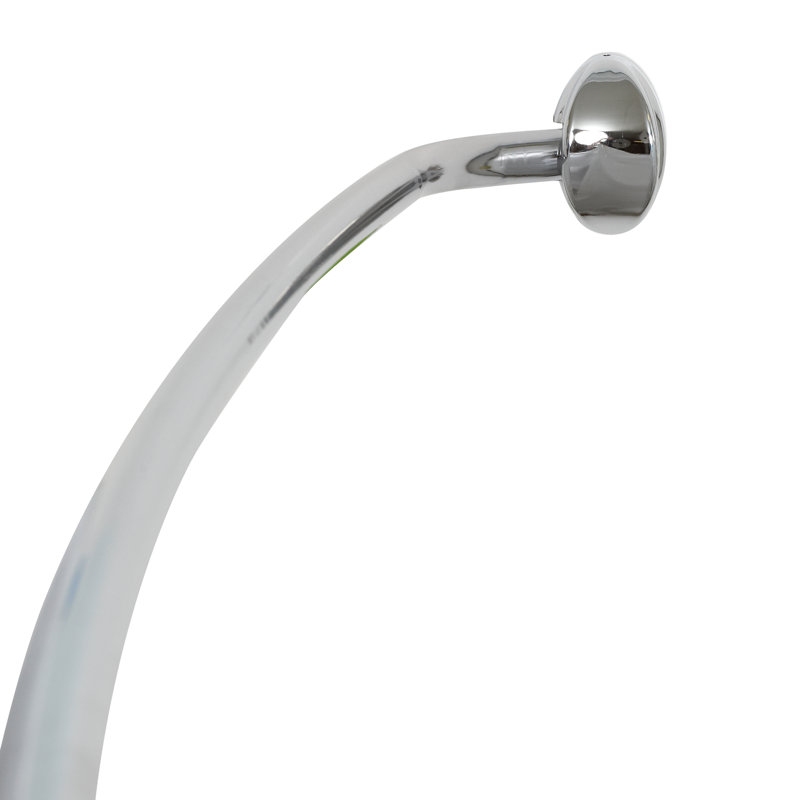 Tringle de rideau de douche ajustable, Chrome