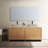 CASAINC Maple 13.77'' Concrete Oval Bathroom Sink-86669187