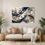 Art mural en métal beige éléments nautiques marines-744343756