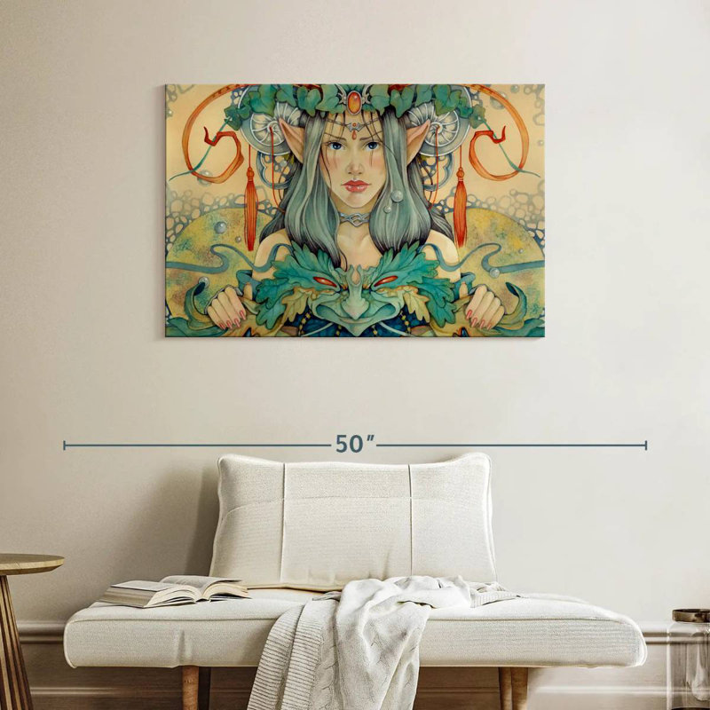 Leisha Calypso, 26" H x 39" W