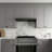Streamline 36 in. Cosenza Ductless Undermount 80 CFM Range Hood in Grit Black with Mesh Filters, Push Button Control, LED Light