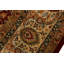 Tapis orange / ivoire en laine noué à la main 8 pi 1 po x 9 pi 10 po Roca Oriental